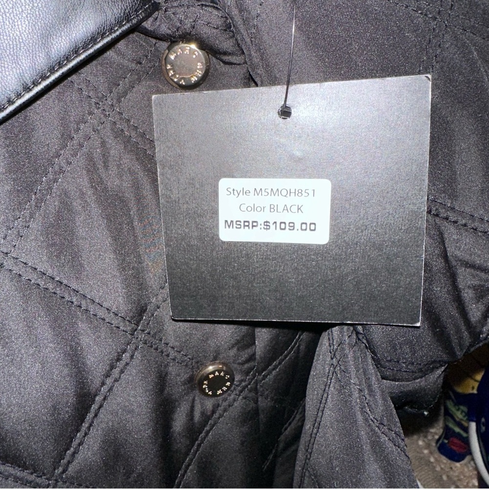 Marc New York Black Quilted Puffer Jacket - Picture 6 of 7